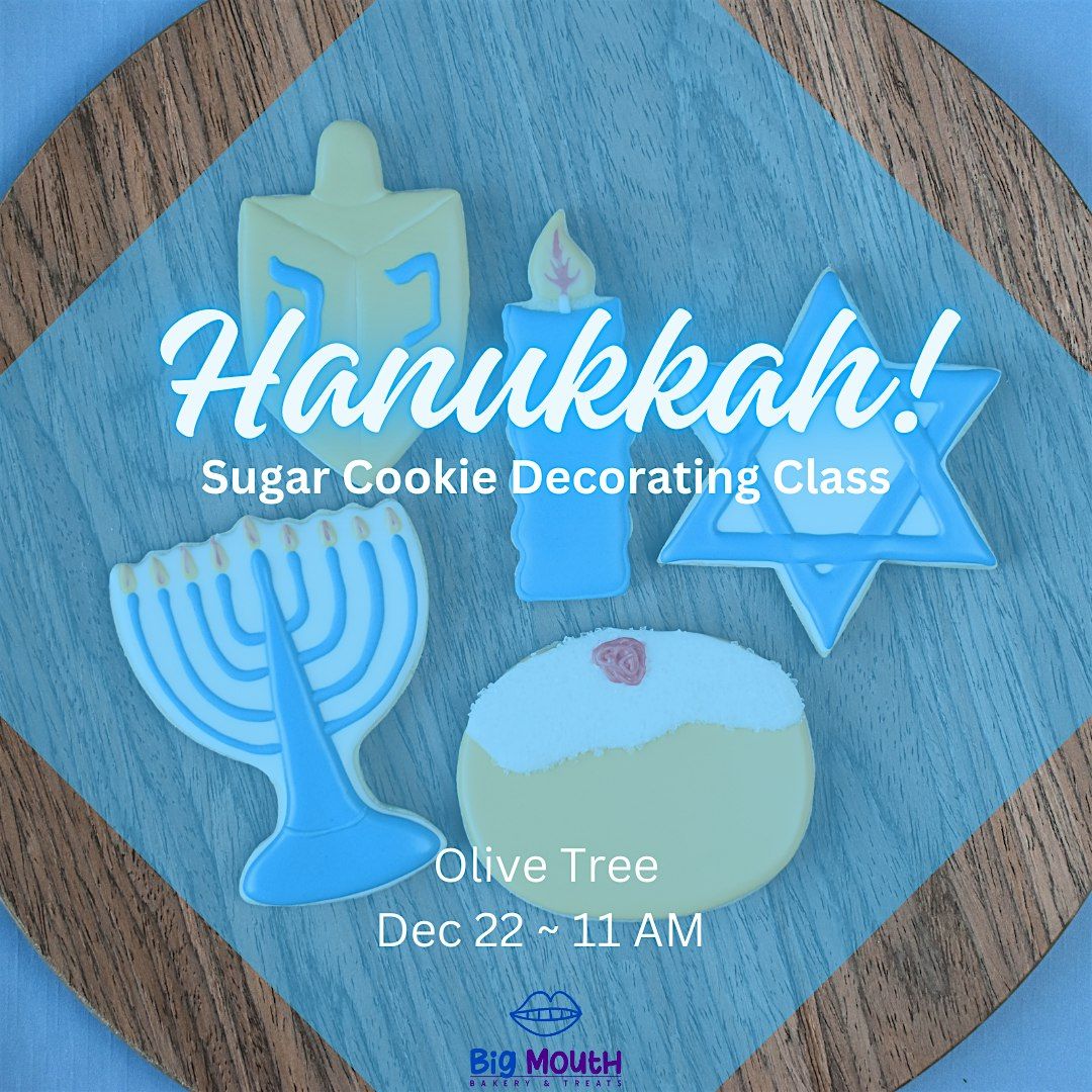 11 AM - Hanukkah Sugar Cookie Decorating Class (Overland Park)