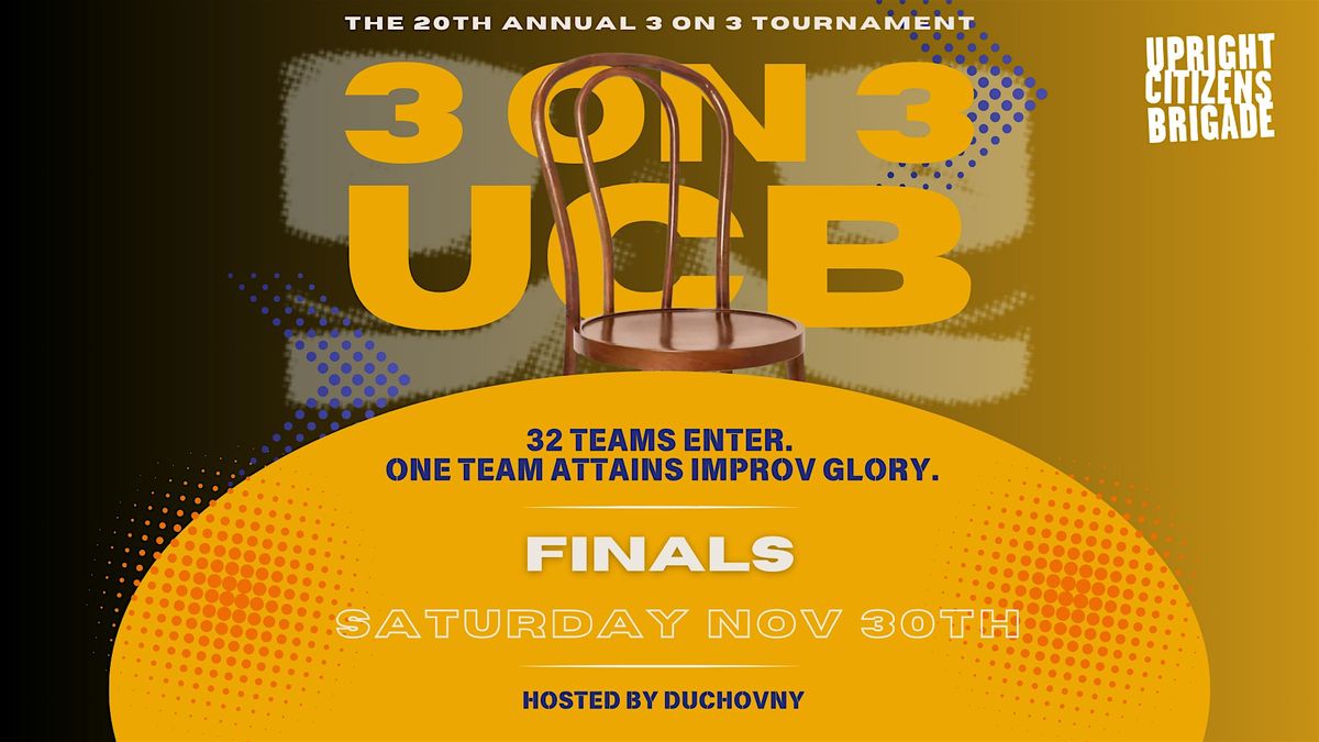 20th Annual 3 on 3 Tournament **FINALS**