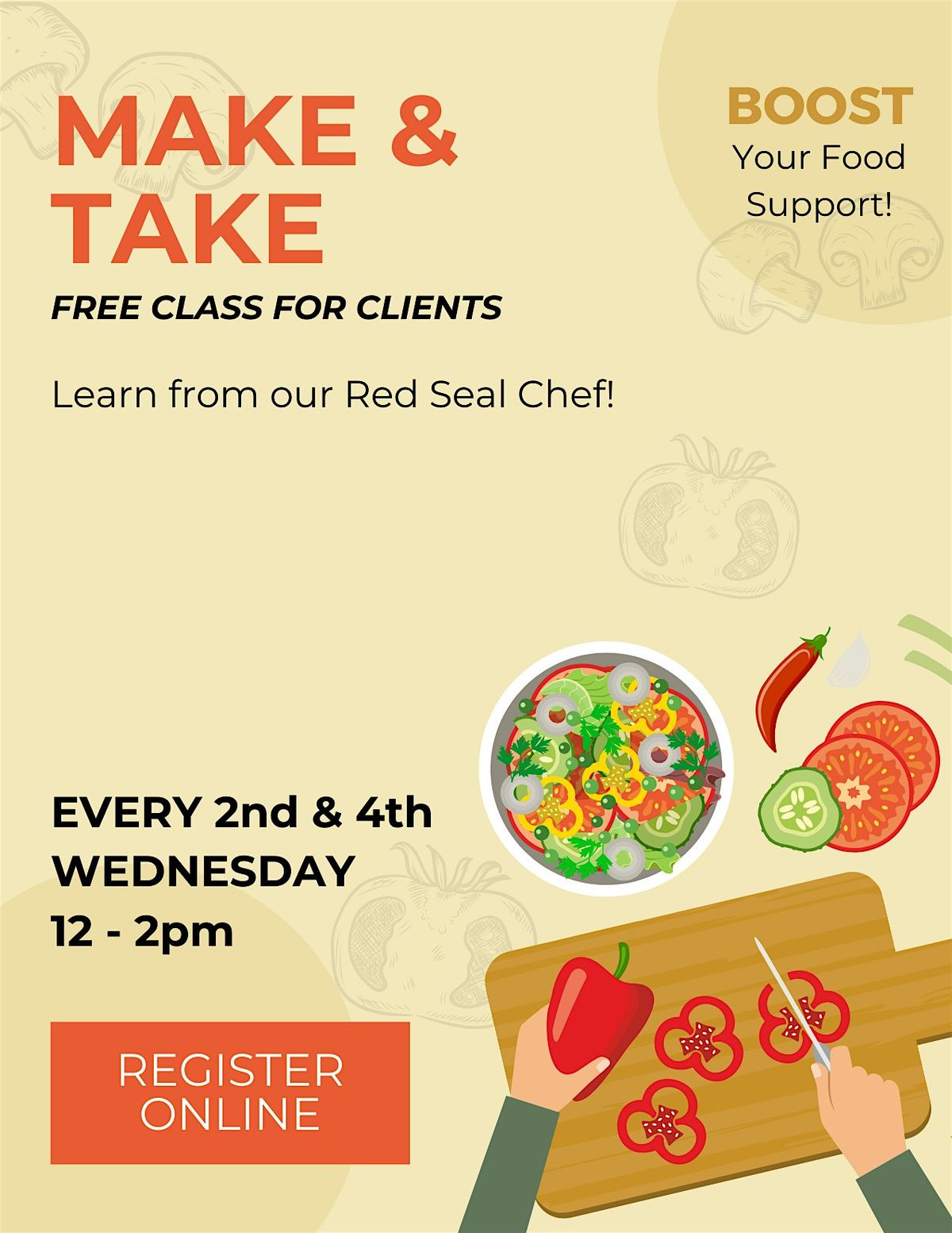 Make & Take: Free Class for Clients