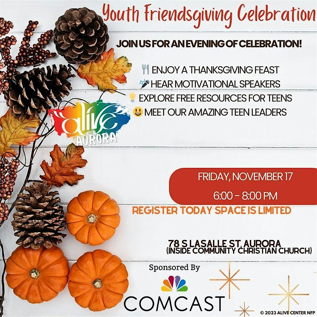 ALIVE Aurora's 4th Annual Youth Friendsgiving Celebration