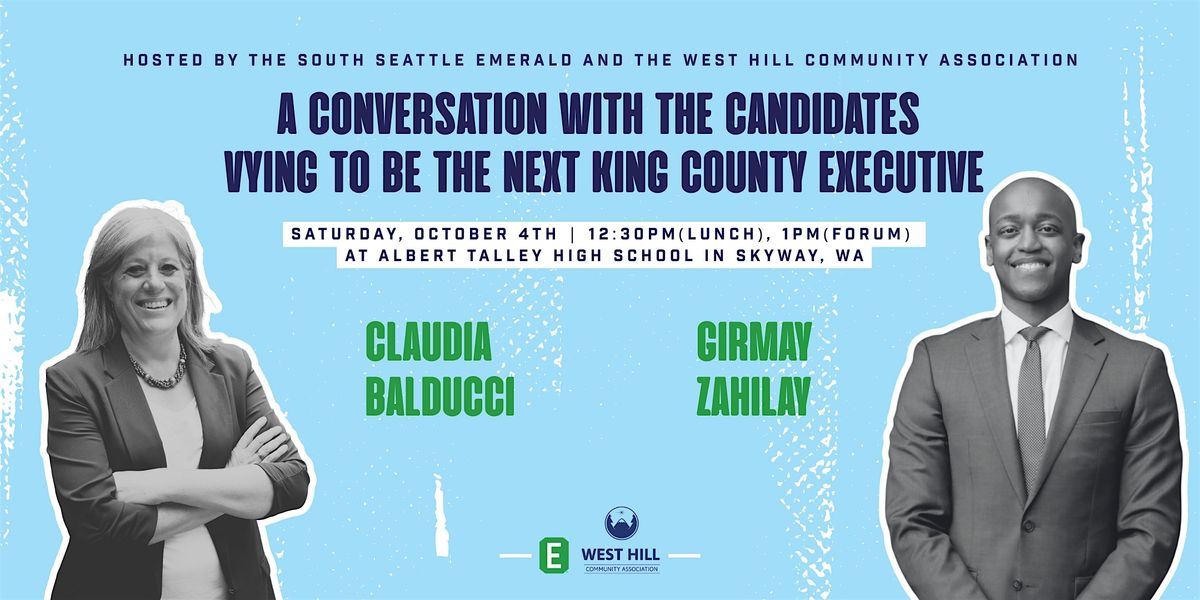 King County Executive Candidate Forum