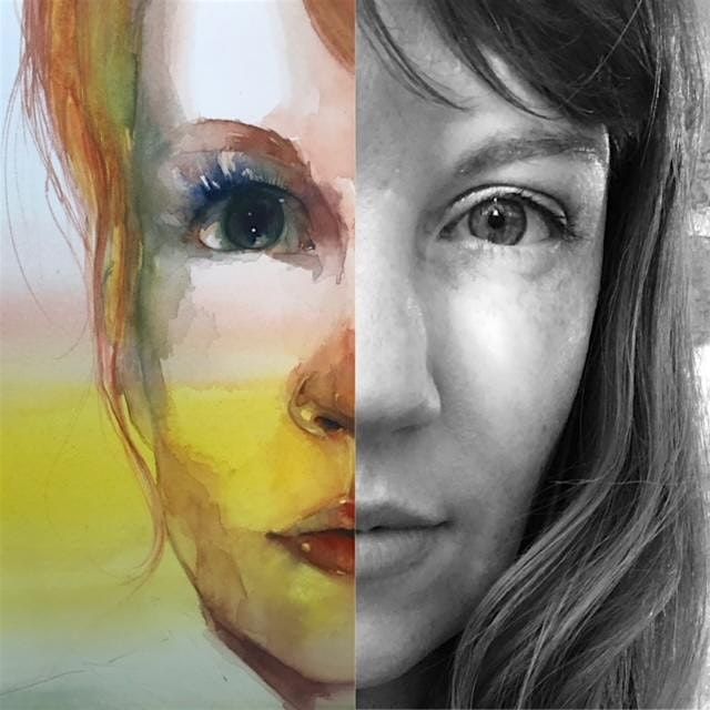 Watercolor with friends