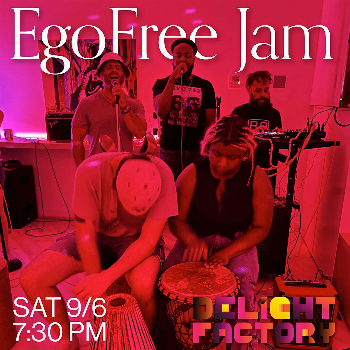 Ego Free Jam - First Saturdays
