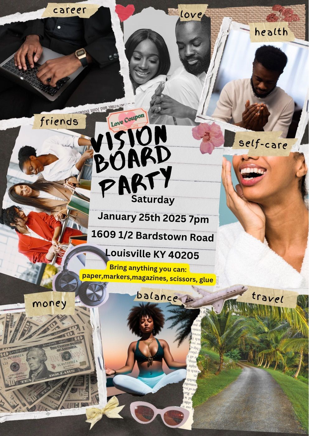 Vision Board Party \ud83d\udcc5