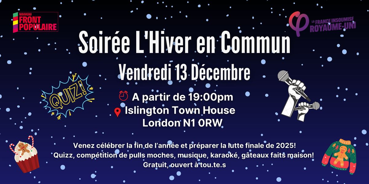 Soir\u00e9e l'Hiver en Commun