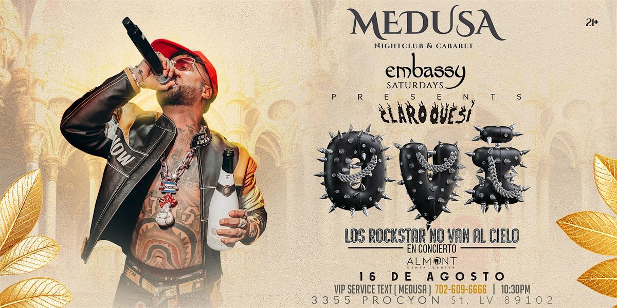 OVI Live en Villa Medusa Nightclub  \u2013 \u00a1Primera Vez en Las Vegas!