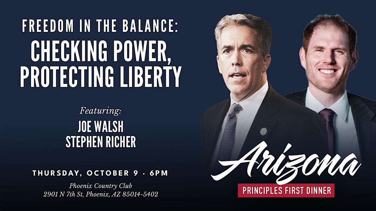 Principles First Dinner in Arizona