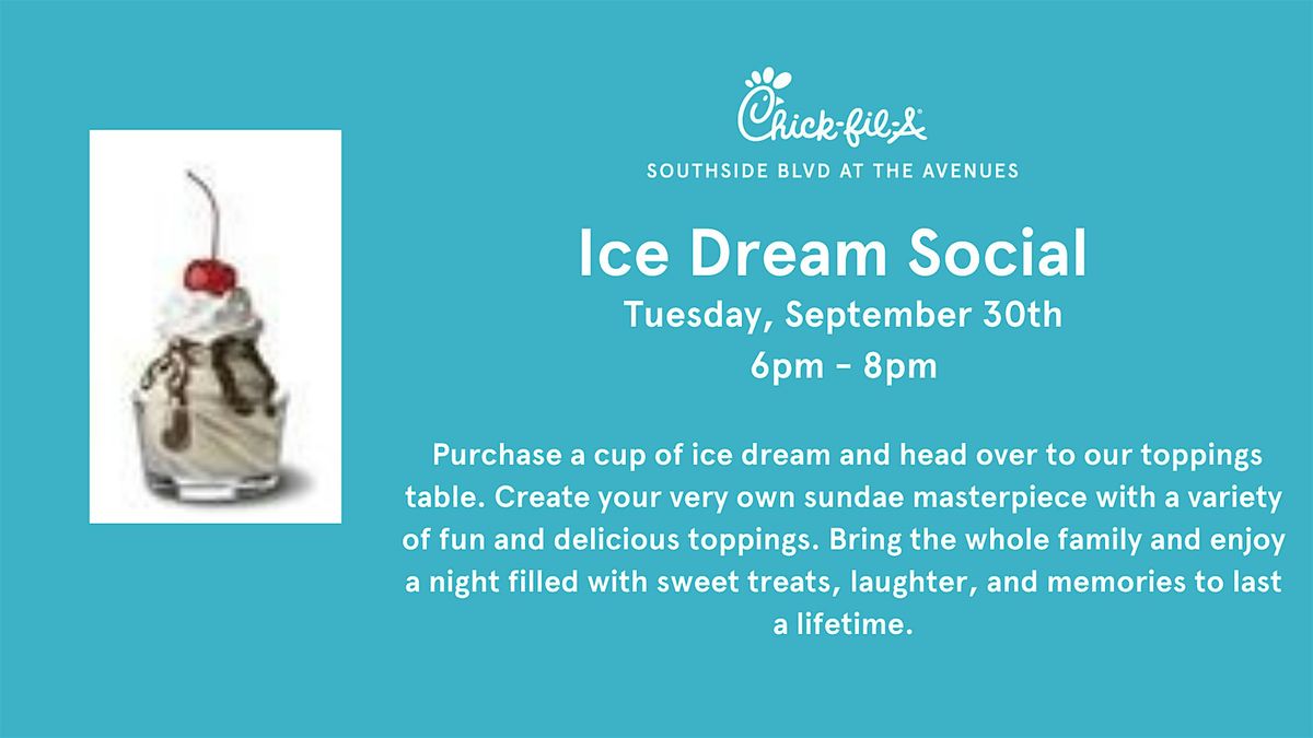 Ice Dream Social