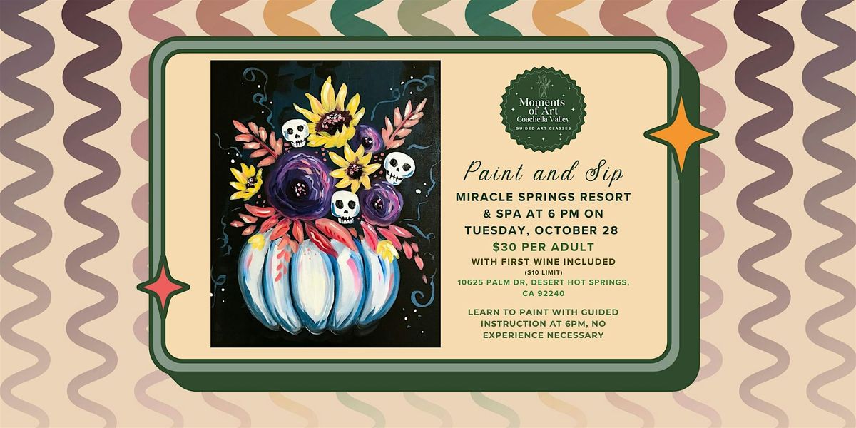 Dia De Los Muertos Paint and Sip