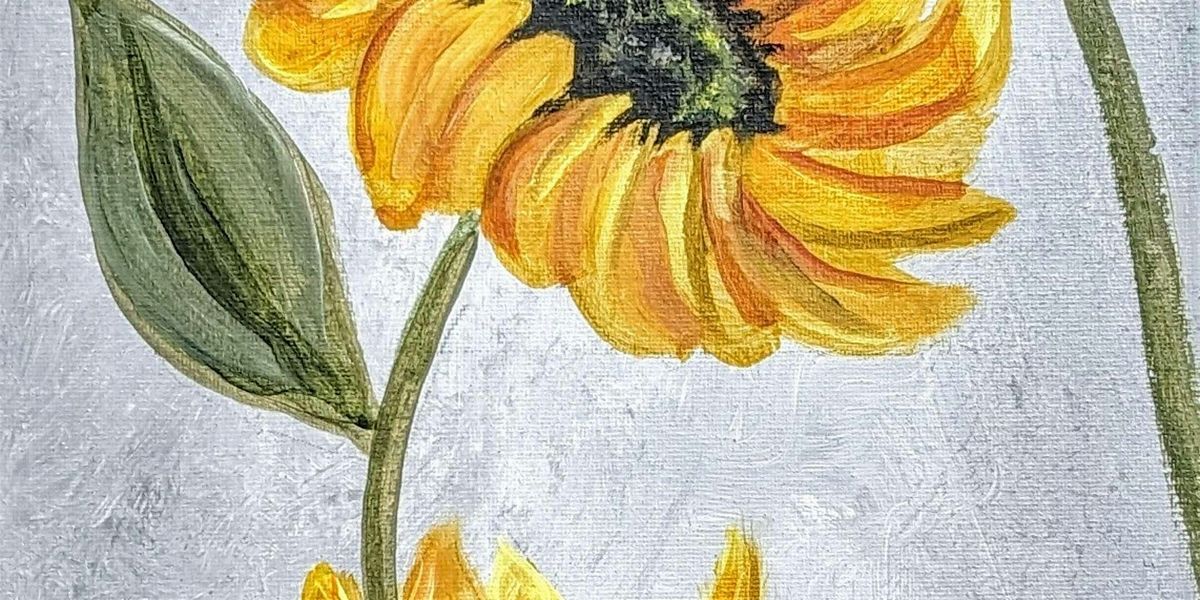 Sunflower Trio - Paint and Sip by Classpop!\u2122