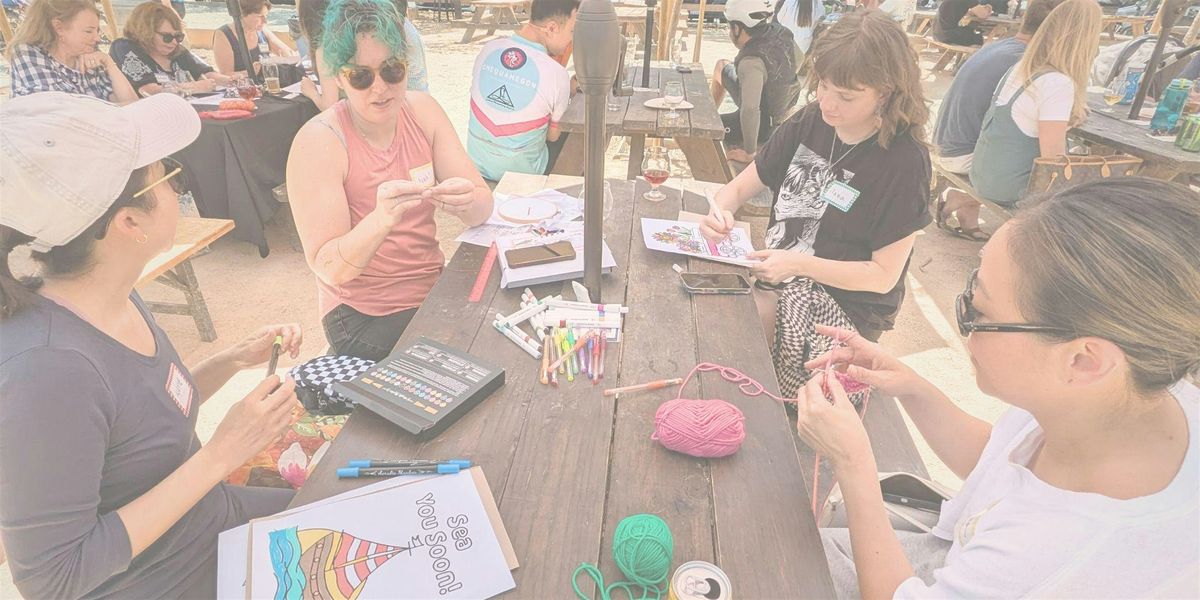 Coffee, Craft, and Color: An Outdoor Creative Social