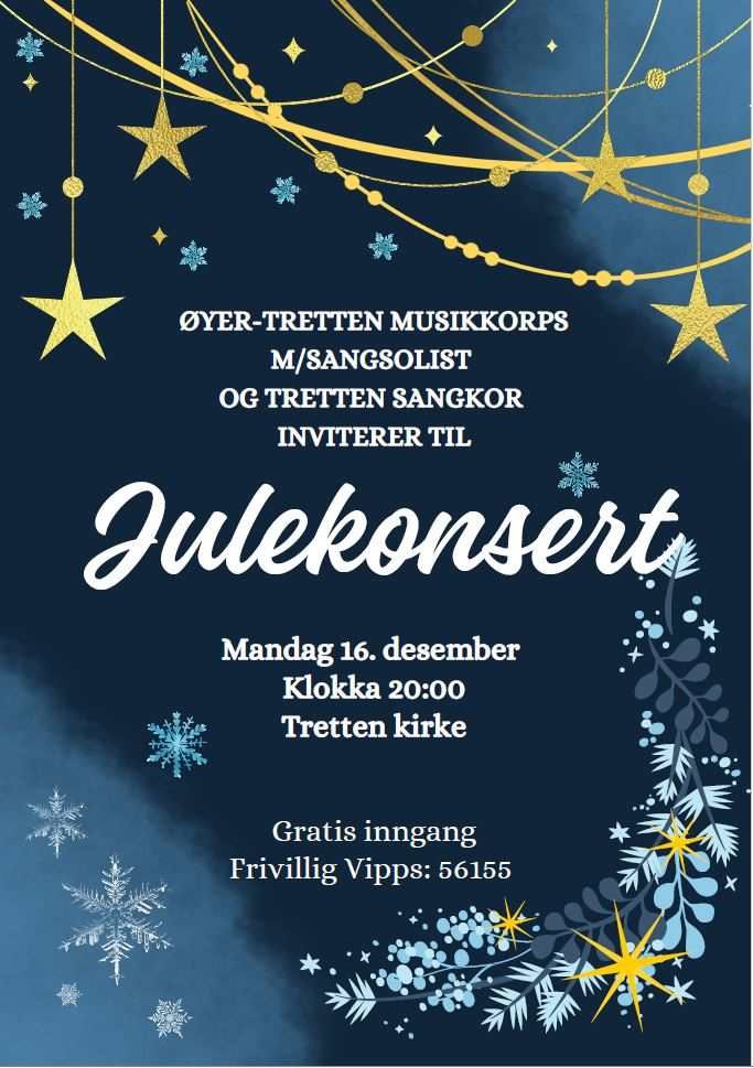 F\u00f8rjulskonsert i Tretten kirke