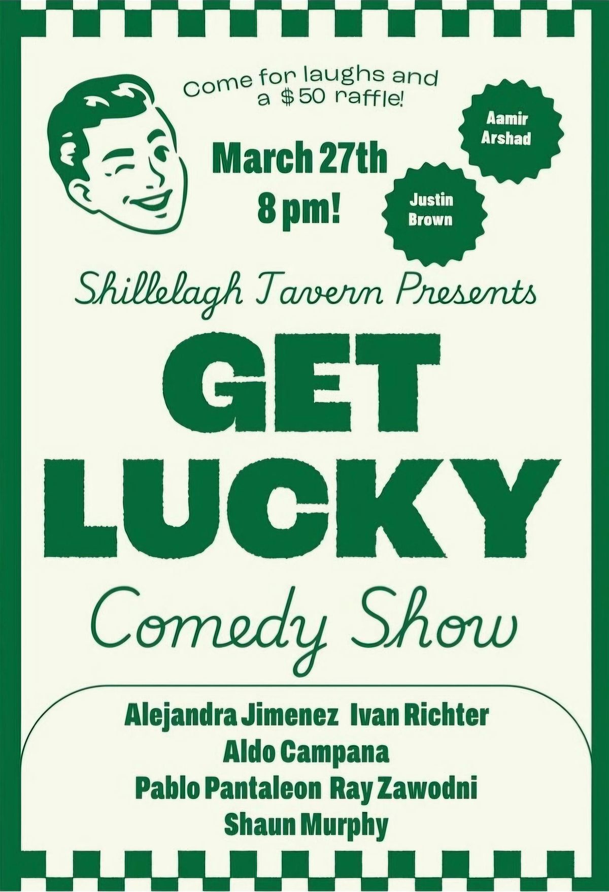 Get Lucky Comedy show