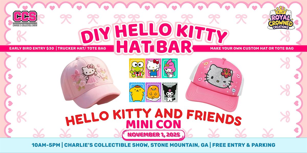 DIY Hello Kitty Hat Bar