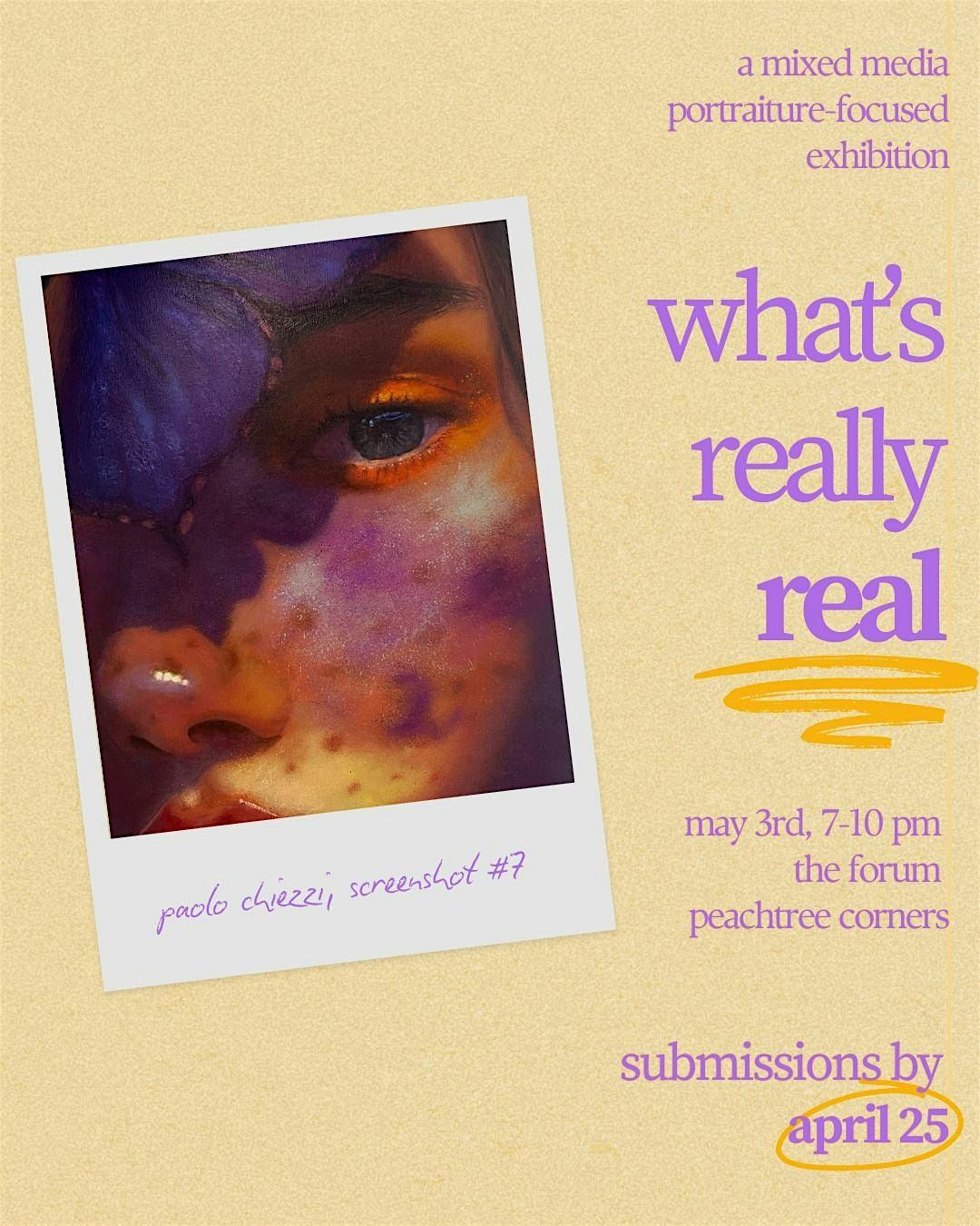 What's Really Real: A Portraiture Exhibition