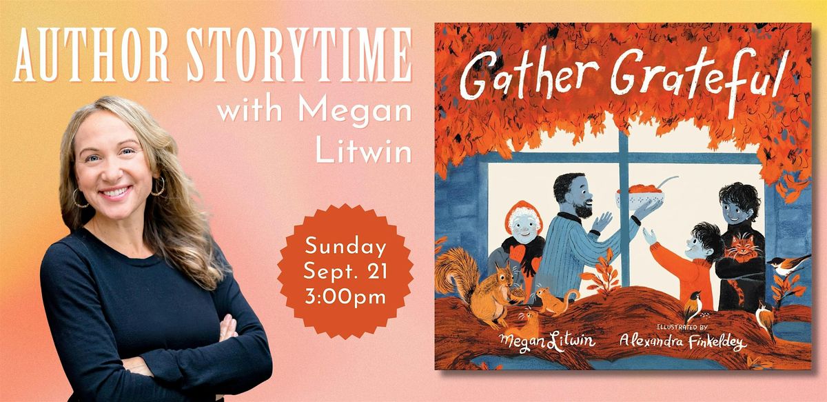 Author Storytime with Megan Litwin