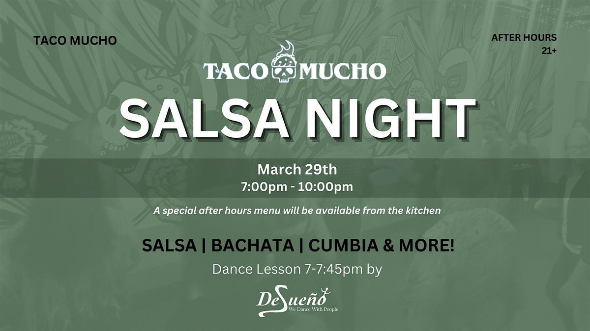 Salsa Night at Taco Mucho