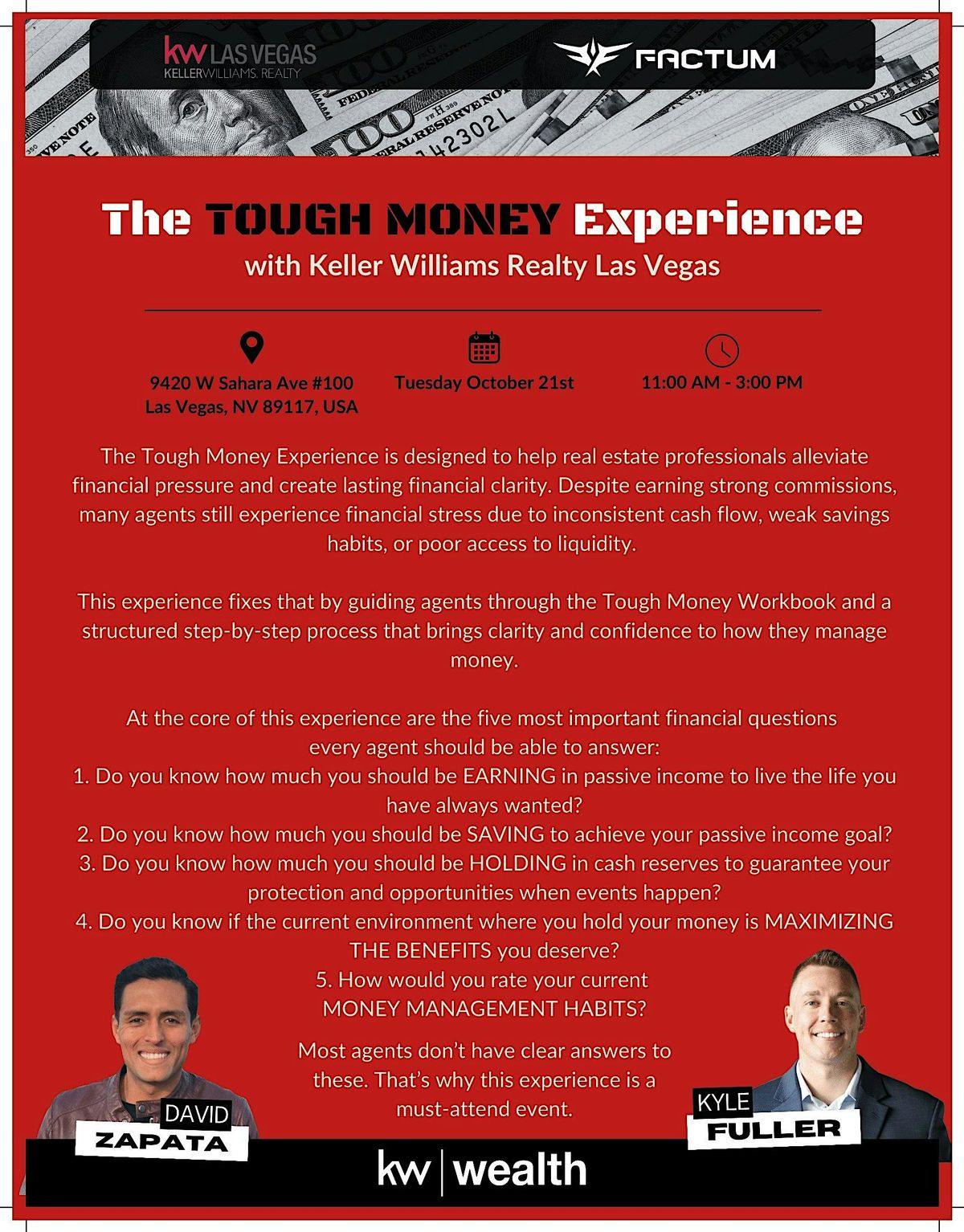Tough Money Experience