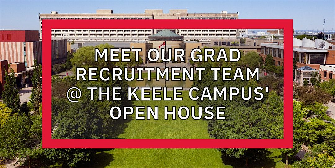 Meet the Graduate Recruitment Team @ York U's Keele Fall Open House 2025!