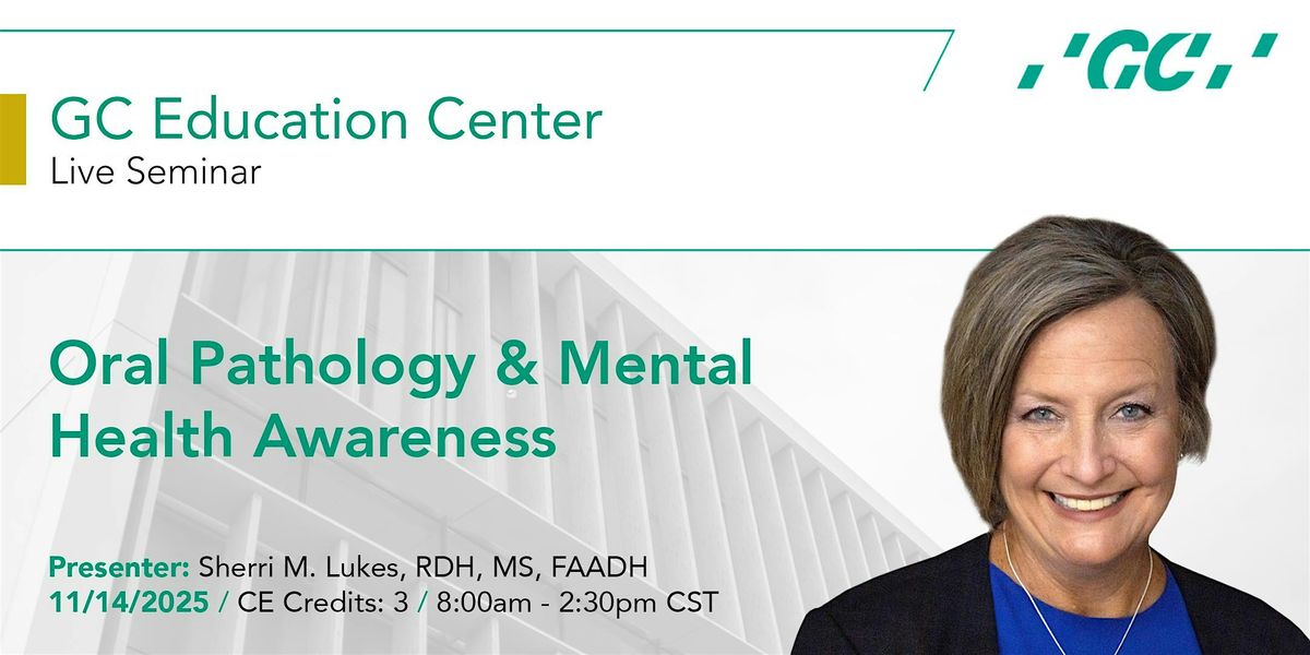 Sherri Lukes Presents on Oral Pathology & Mental Health Awareness
