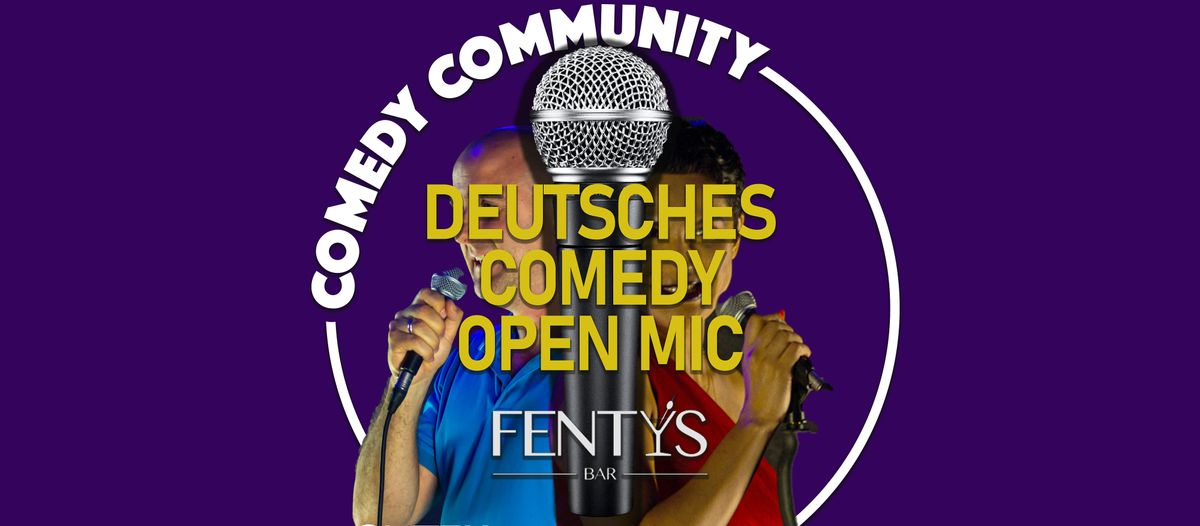 Deutsches Comedy Open Mic in der Fentys Bar