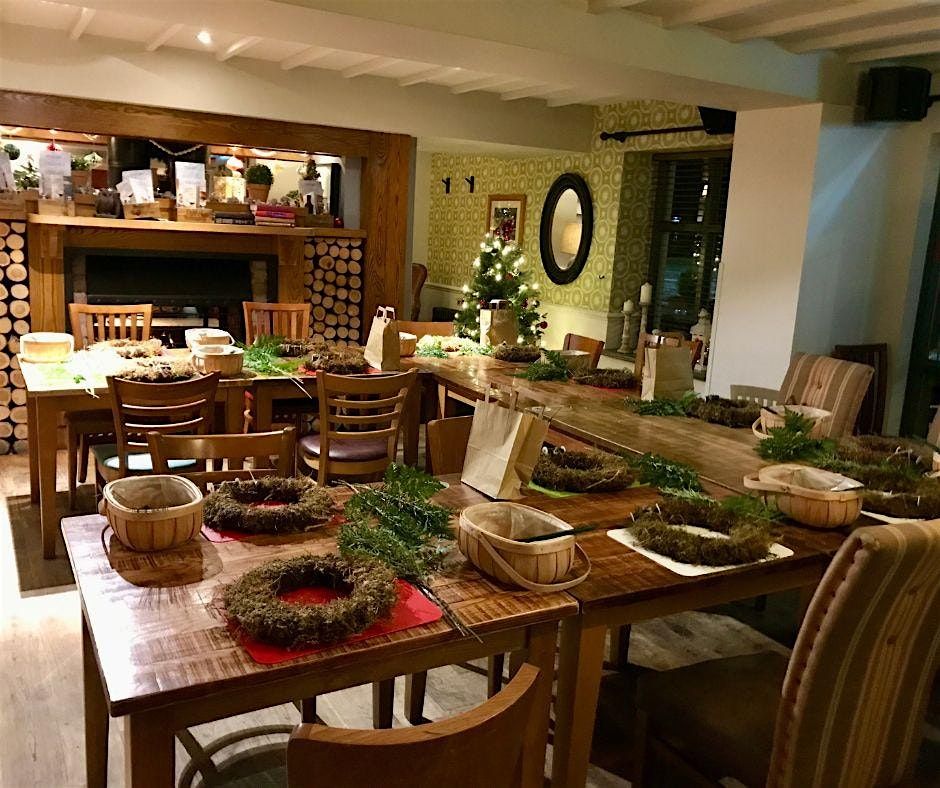 Christmas Wreath Workshop  at the Duke of Wellington, Durham