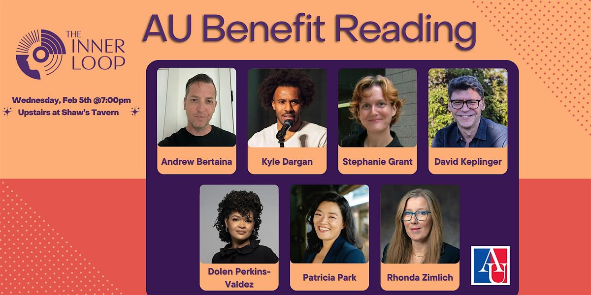 Benefit Reading featuring American University Faculty