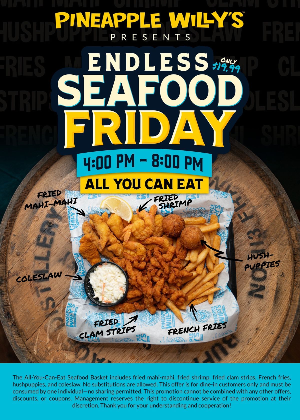 Endless Seafood Friday