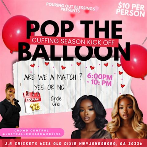 Pop The Balloon - Cuffing Season Edition