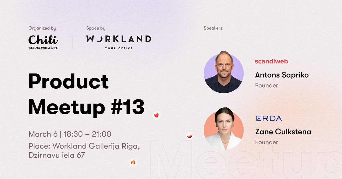 Product Meetup #13