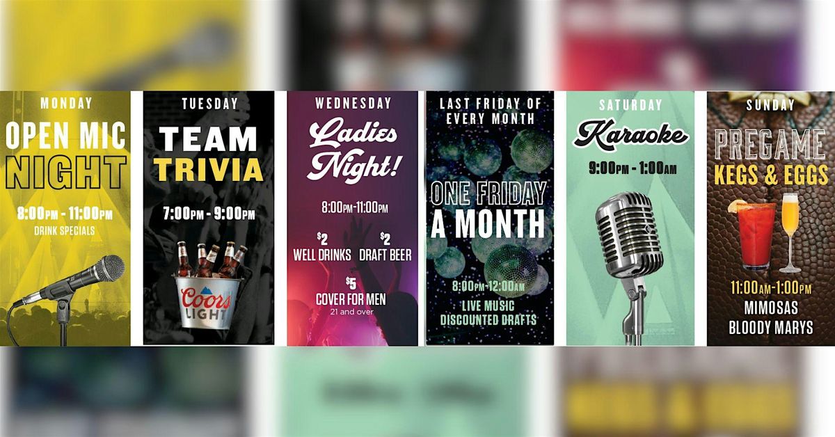 Weekly Events | The Greene Turtle-Newark, DE