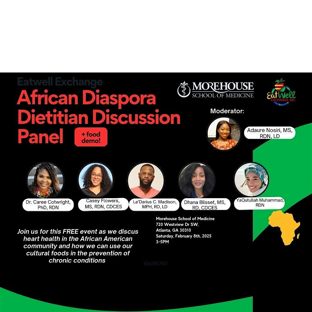 African Diaspora Dietitian Nutrition Panel Discussion