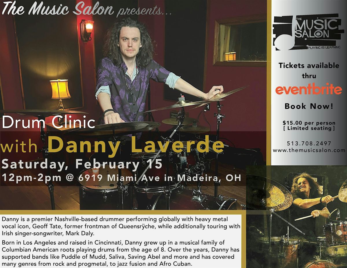 Drum Clinic with Danny Laverde