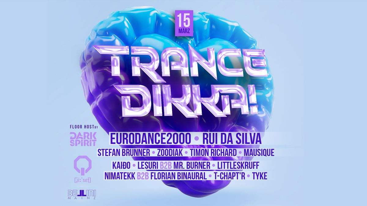 DARK SPIRIT PRES. TRANCE DIKKA \/w EURODANCE2000 & RUI DA SILVA + RESET KOLLEKTIV FLOORHOSTING