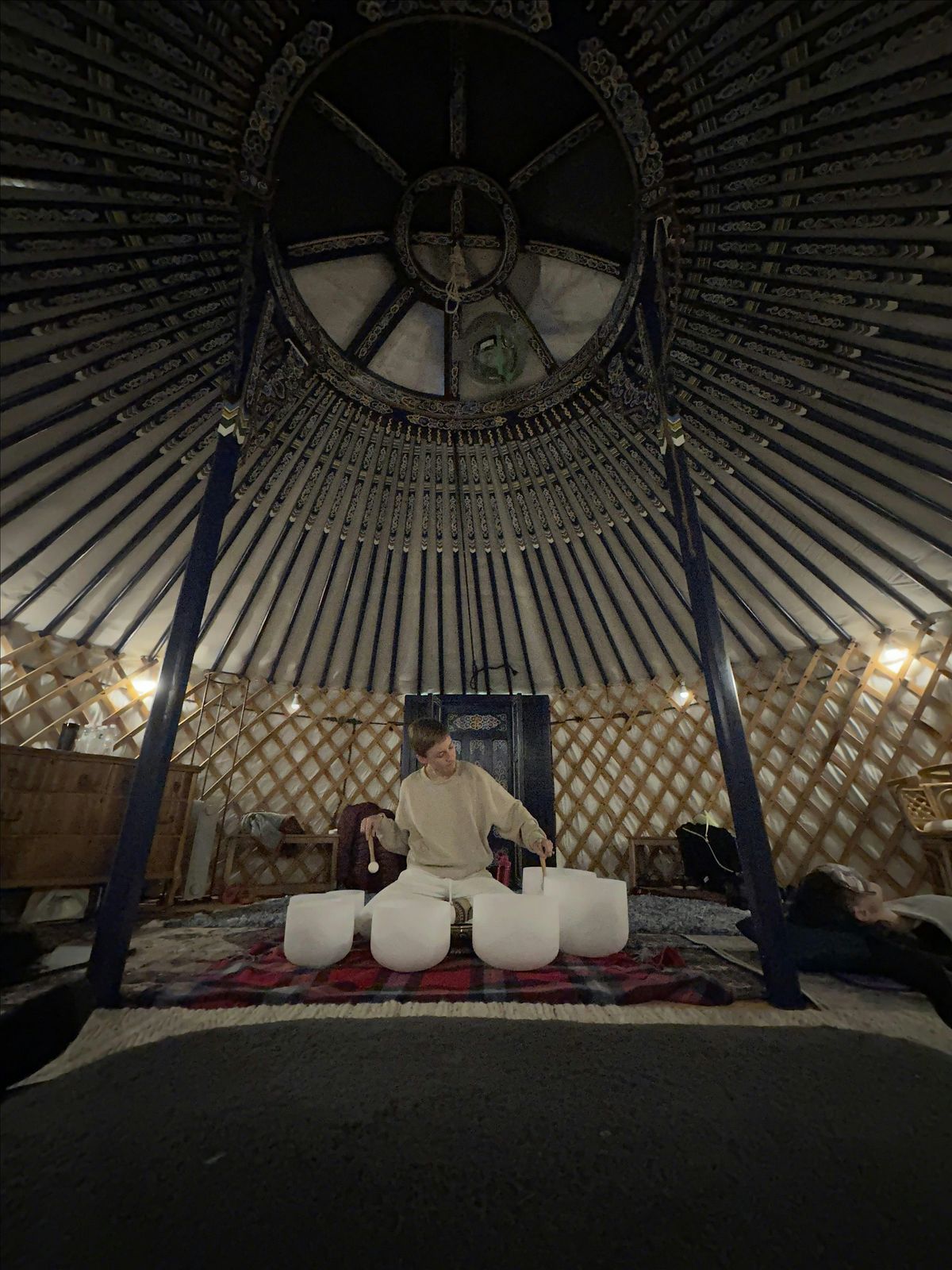 Sound Bath with Alia at Stoney Creek Garden Center, Yellow Springs, OH