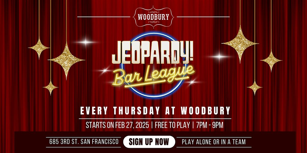 Jeopardy Bar League at Woodbury (Every Thursday)