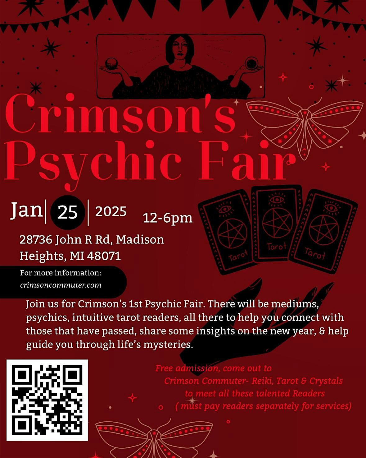 Crimson\u2019s Psychic Fair