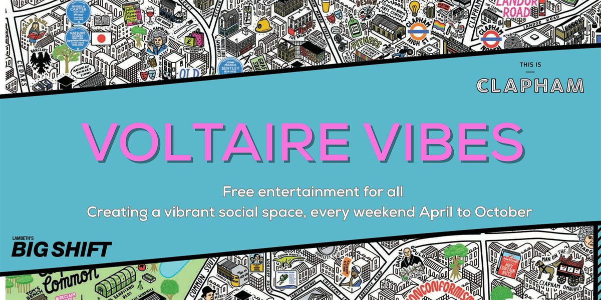 Voltaire Vibes - Every Weekend April  - October
