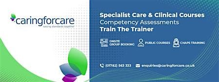 Moving and Handling Train the Trainer Refresher