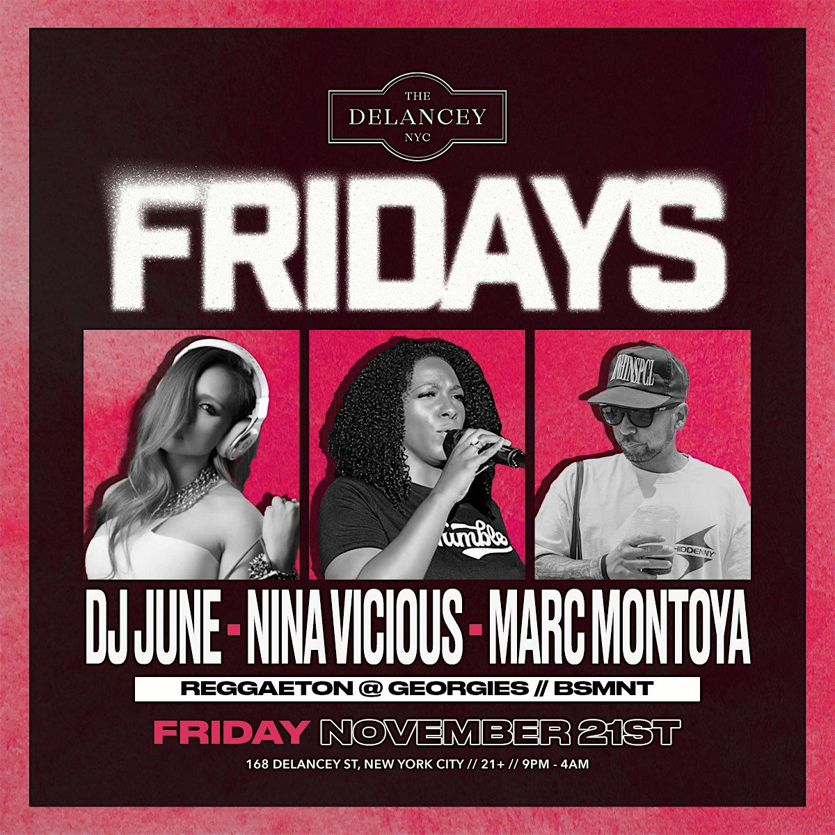 Friday Nights @ The Delancey