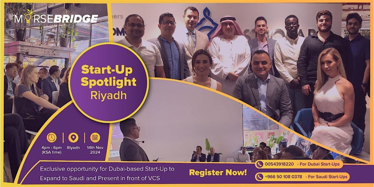 Start Up Spotlight Saudi: Expand to Saudi