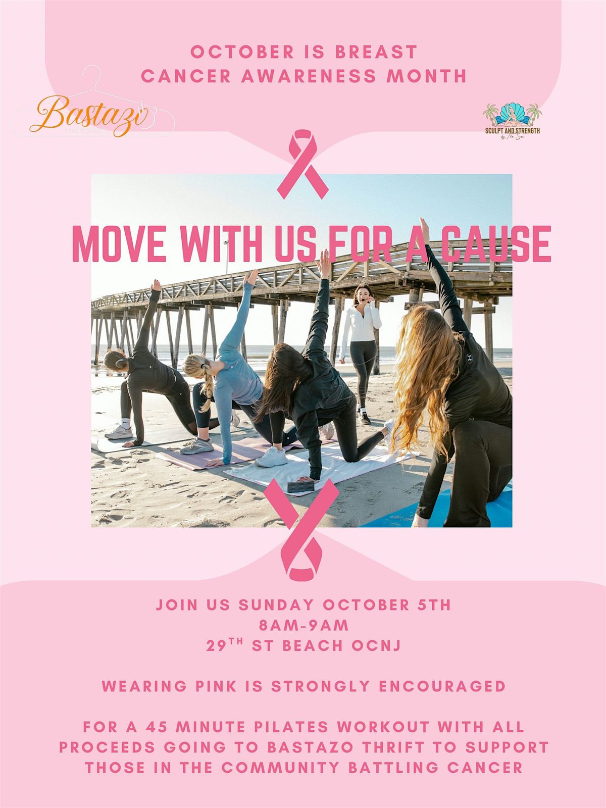 Pilates with a cause: Move with us for Breast Cancer Awareness Month