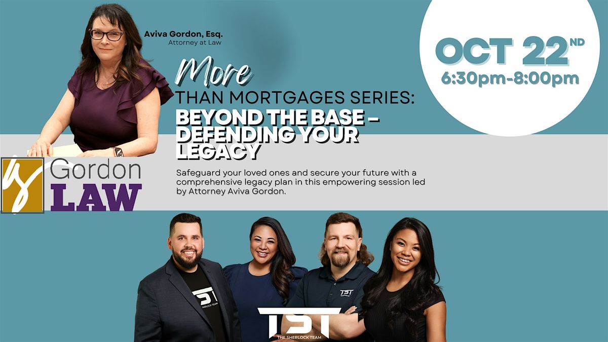 Beyond the Base \u2013 Defending Your Legacy Workshop with Attorney Aviva Gordon
