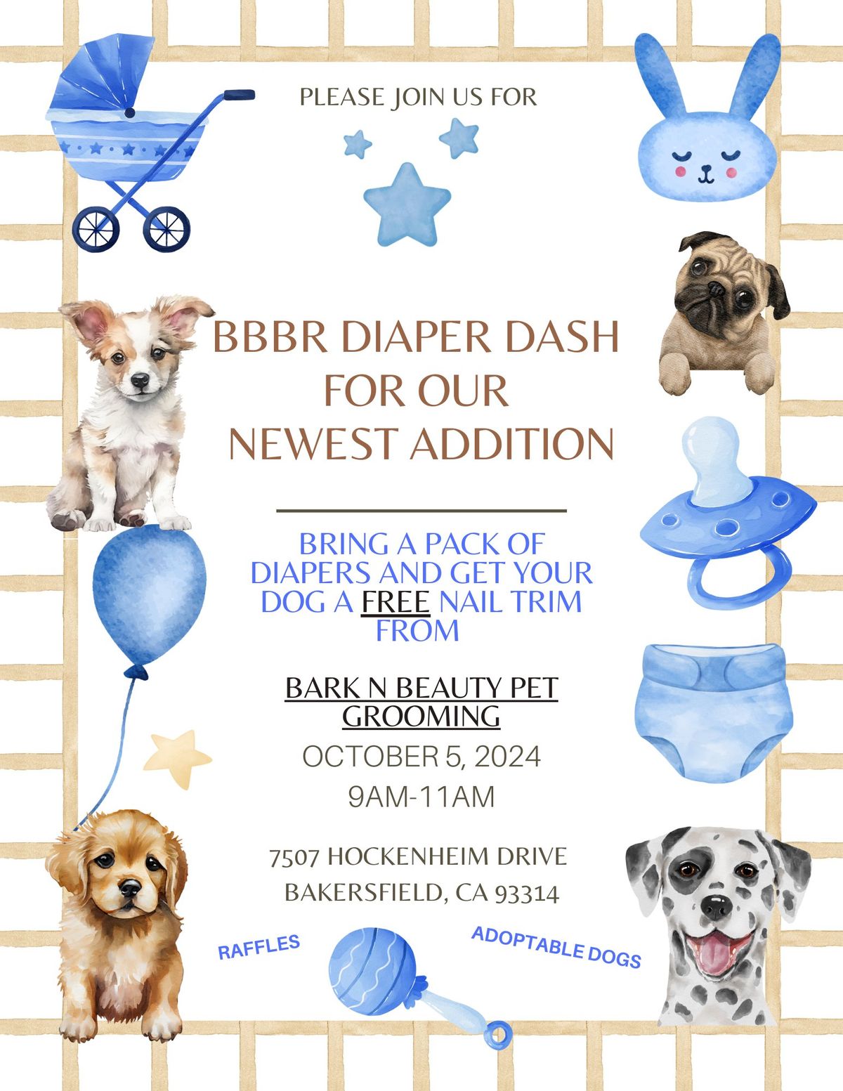 BBBR Diaper Bash For Our Newest Addition