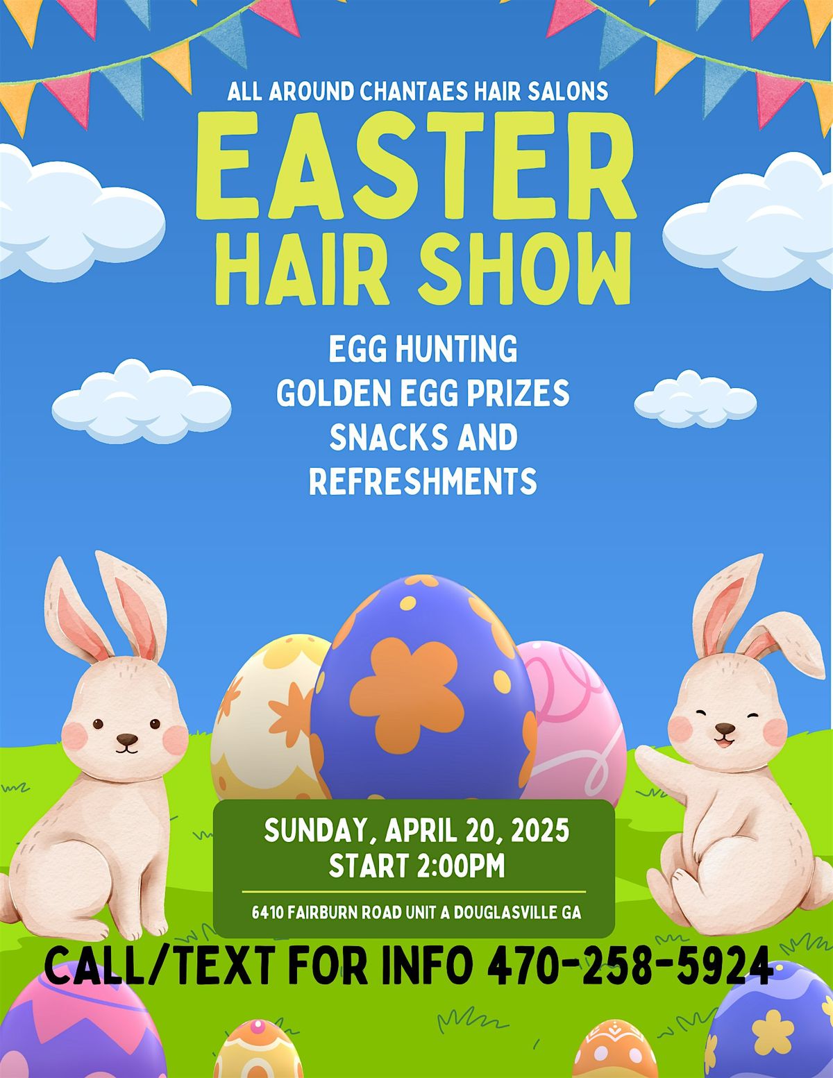 Easter Hair Show & Egg Hunt