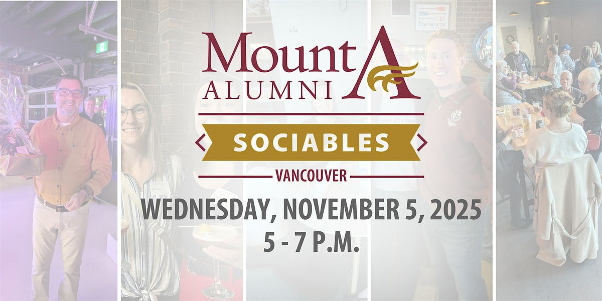 Mount Allison Alumni  Sociables - Vancouver