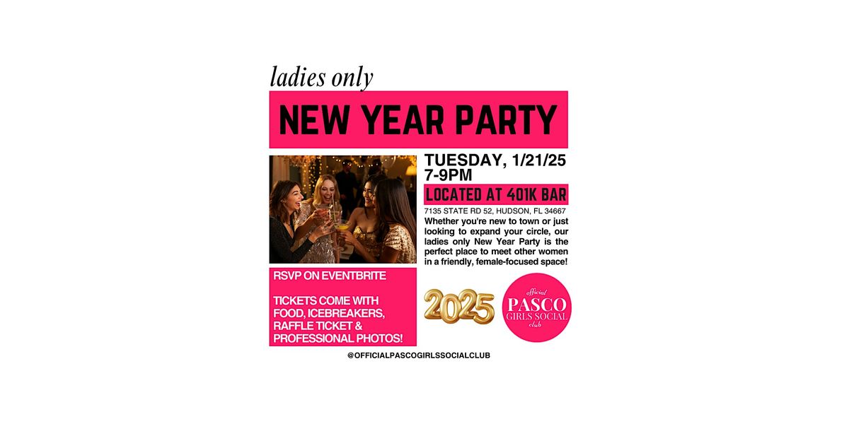 Ladies Only New Year Social (Pasco)