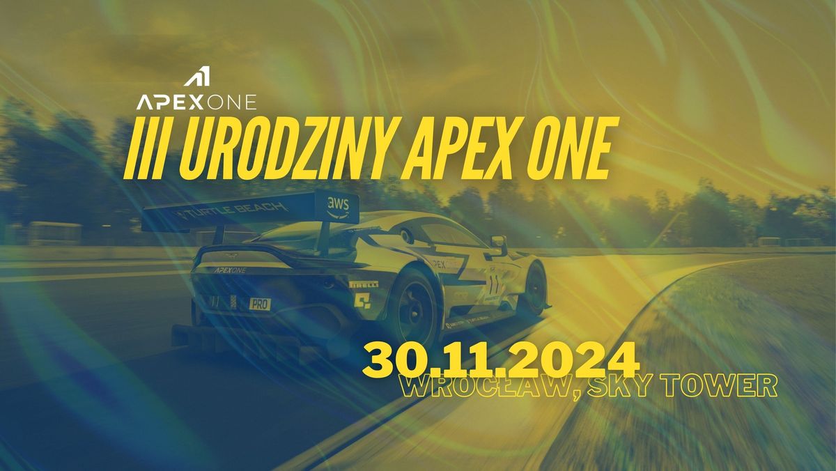 III Urodziny Apex One \/ 30.11.2024 \/ Wroc\u0142aw - Sky Tower