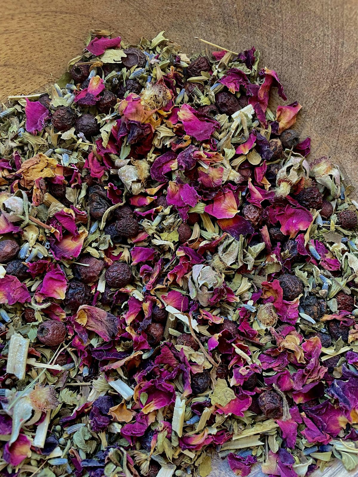 Spill the Tea: Herbs for the Heart & Passion.