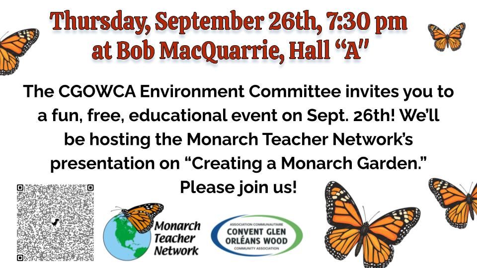 Monarch Garden Information Session